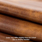 Tabouret de coiffeuse pivotant marron/rose/noir avec siège capitonné et hauteur réglable, pour 1 personne